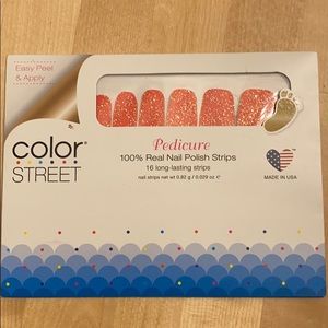 Color Street Pedicure Brazilionaire Strips